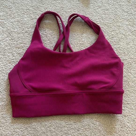 Set of 2 lululemon Energy Bra Medium Support, B–D Cups Size 8 - Picture 2 of 4